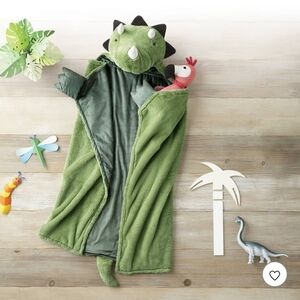 Pillowfort Dinosaur Hooded Blanket